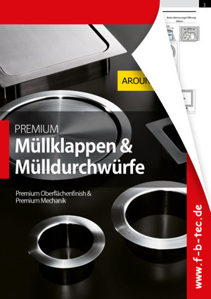 Prémium hulladékbedobó nyílások